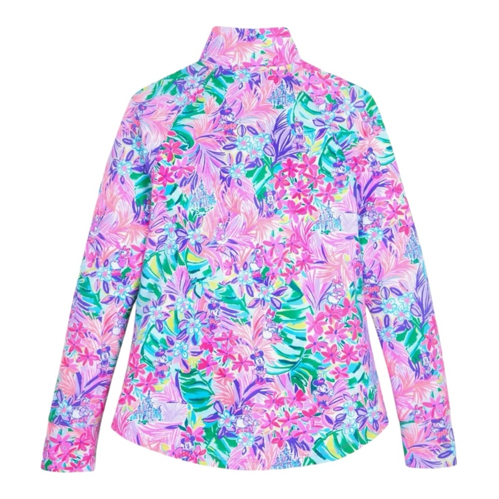 Disney Parks Lilly Pulitzer Jacket XXS Zip Pullover Minnie Mouse & Daisy… - Picture 2 of 10